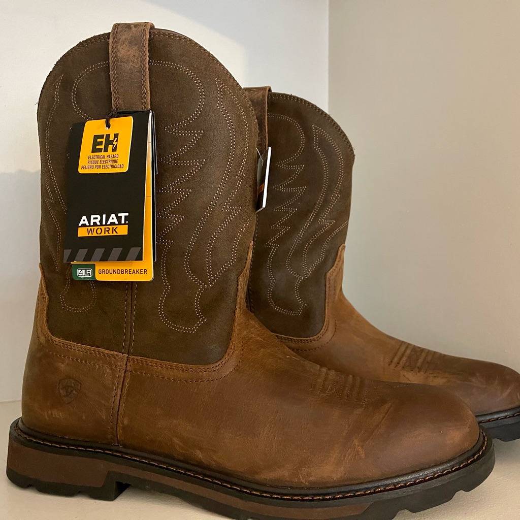 Nwt Ariat Men’s Groundbreaker Work Boot